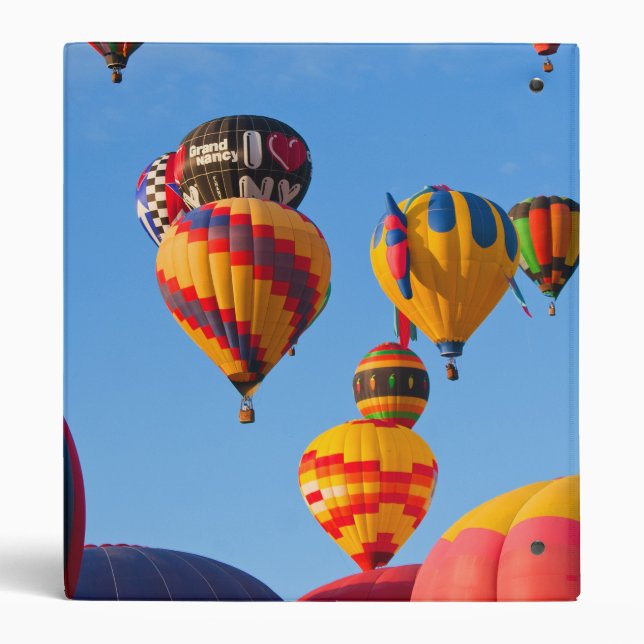 Balloons 6788 Ascending 3 Ring Binder (Back)