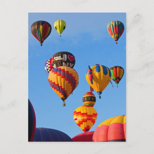 Balloons 6788 Ascending Postcard