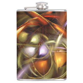 Balloons and Ribbons  Abstract Flask