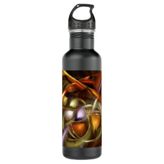 Balloons and Ribbons  Abstract Stainless Steel Water Bottle