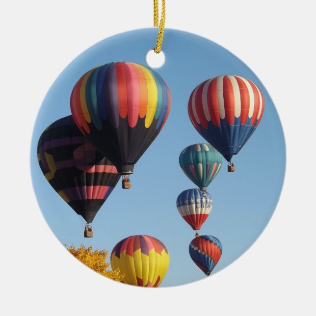 Balloons Arising Ornament (Front)