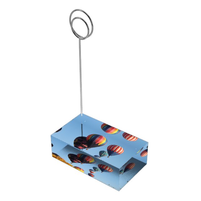 Balloons Arising Table Card Holder (Corner)