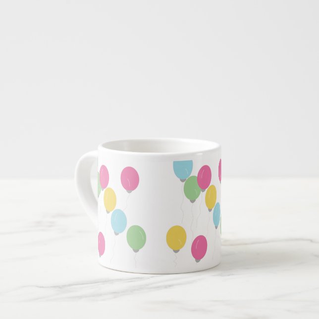 balloons around mug (Front Left)