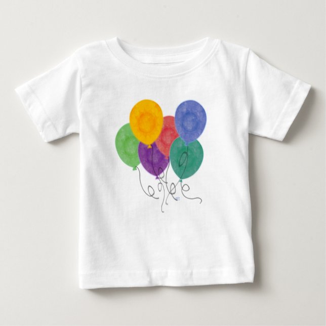 Balloons Baby T-Shirt (Front)