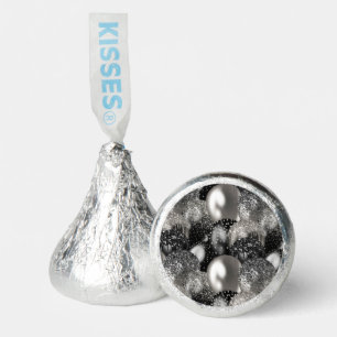 Balloons Birthday Black Elegant glitter Party Hershey®'s Kisses®