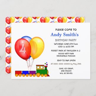 Balloons Birthday Boy Party