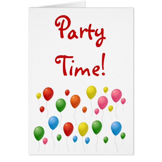 Balloons Cards (Front)