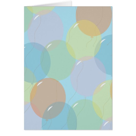 Balloons Cards (Front)