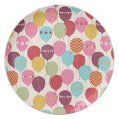 Balloons Celebration/ Chevron/ Bunting/ Plate (Front)