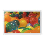 Balloons Colorful Party Design Acrylic Tray