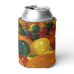Balloons Colorful Party Design Can Cooler
