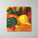 Balloons Colorful Party Design Canvas Print