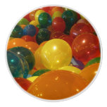 Balloons Colorful Party Design Ceramic Knob