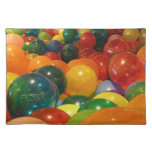 Balloons Colorful Party Design Cloth Placemat
