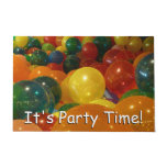 Balloons Colorful Party Design Doormat