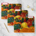Balloons Colorful Party Design File Folder