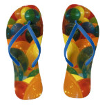 Balloons Colorful Party Design Flip Flops