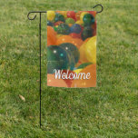 Balloons Colorful Party Design Garden Flag