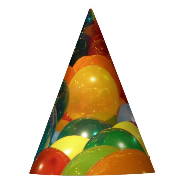 Balloons Colorful Party Design Hat (Front)