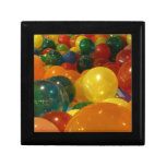 Balloons Colorful Party Design Jewelry Box