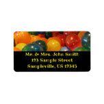 Balloons Colorful Party Design Label