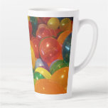 Balloons Colorful Party Design Latte Mug