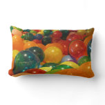 Balloons Colorful Party Design Lumbar Pillow