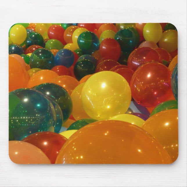 Balloons Colorful Party Design Mouse Pad (Front)