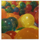 Balloons Colorful Party Design Napkin