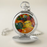 Balloons Colorful Party Design Pocket Watch