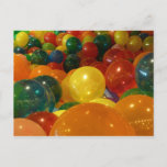 Balloons Colorful Party Design Postcard