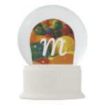 Balloons Colorful Party Design Snow Globe