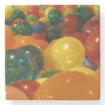 Balloons Colorful Party Design Stone Coaster