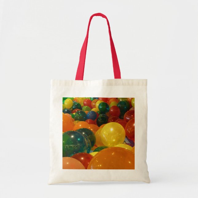 Balloons Colorful Party Design Tote Bag (Front)