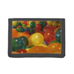 Balloons Colorful Party Design Trifold Wallet