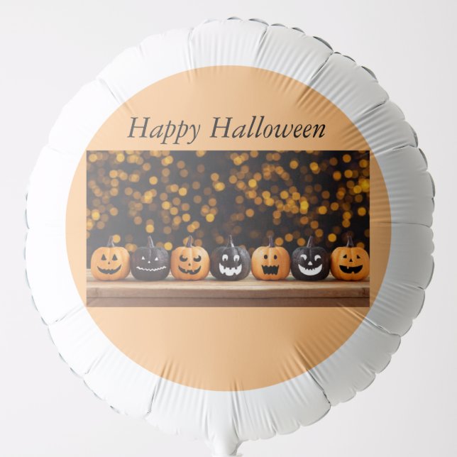 Balloons Happy Halloween (Front)
