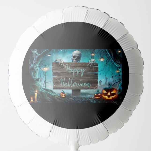 Balloons Happy Halloween (Front)