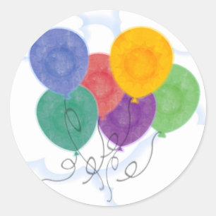 Balloons in the Sky Sticker