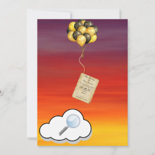 Balloons Invitation