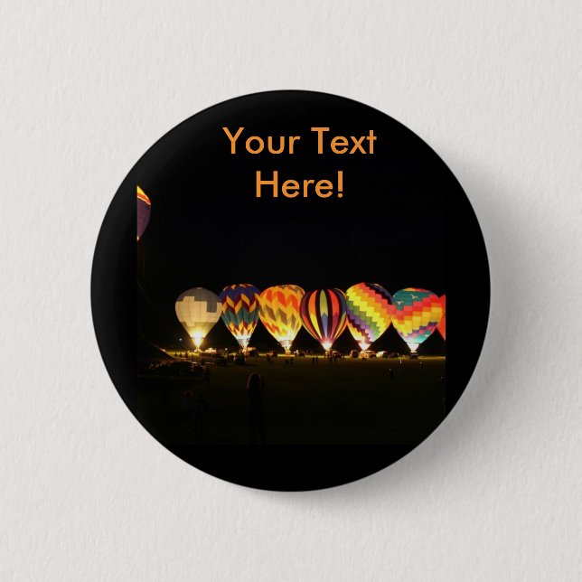 Balloons!  Light up the night, part 2 Button (Front)