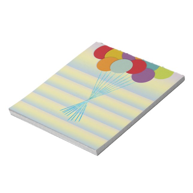Balloons Notepad (Rotated)