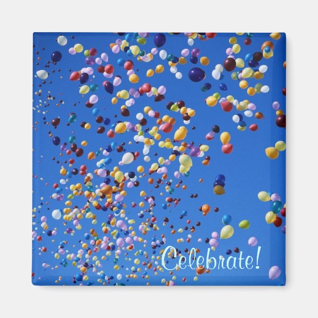 Balloons Rising - Magnet (Front)