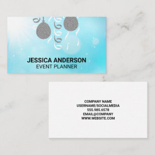Balloons Sunshine Business Card