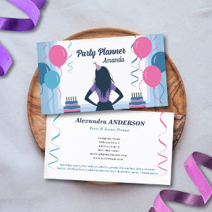 Balloons & Twists - Party Planner Business Card