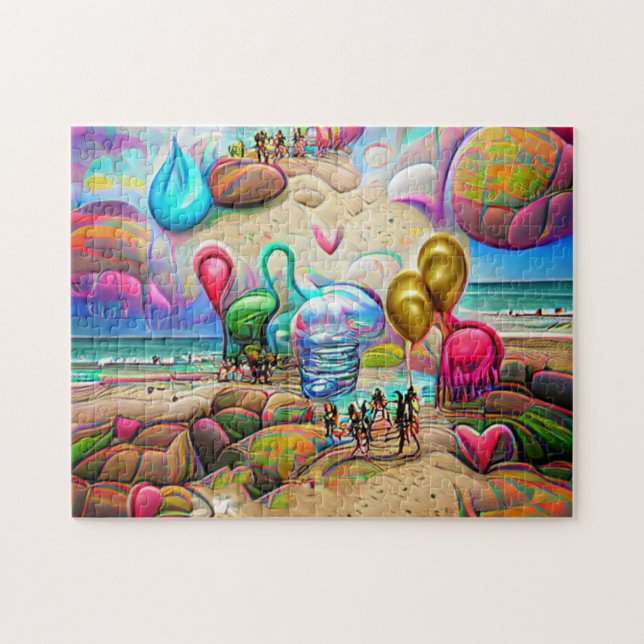 Balloons Welcome Home Jigsaw Puzzle (Horizontal)