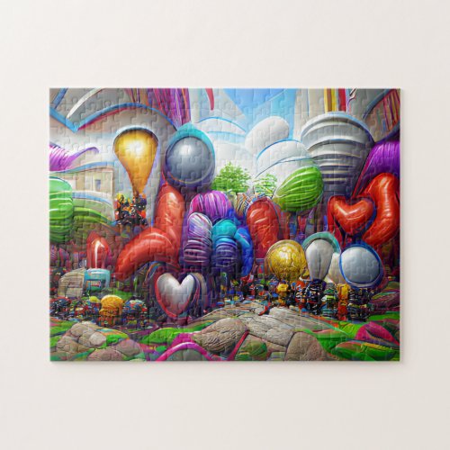 Balloons Welcome Home Jigsaw Puzzle