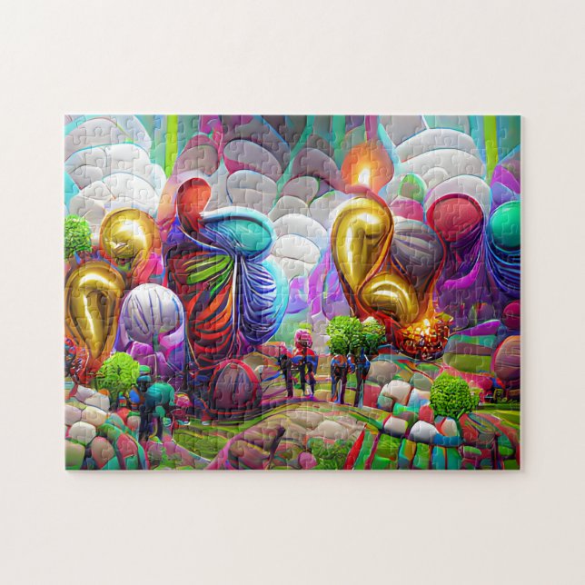 Balloons Welcome Home Jigsaw Puzzle (Horizontal)