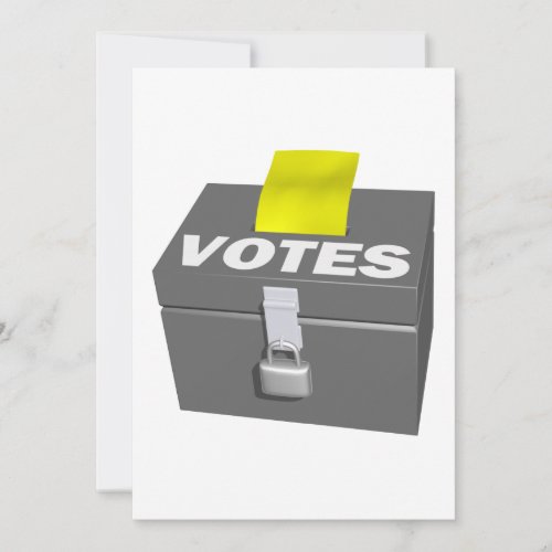 Ballot Box Invitation