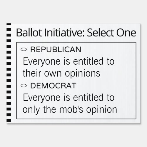 Ballot Initiatives 3 _ Double Sided Sign