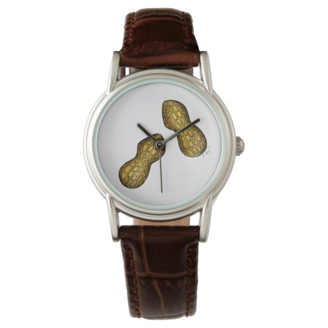 Ballpark Peanut Peanuts Snack Food Nut Nuts Watch (Front)